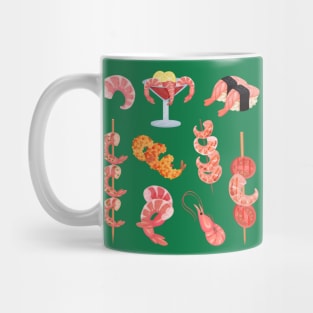 Shrimp collection Mug